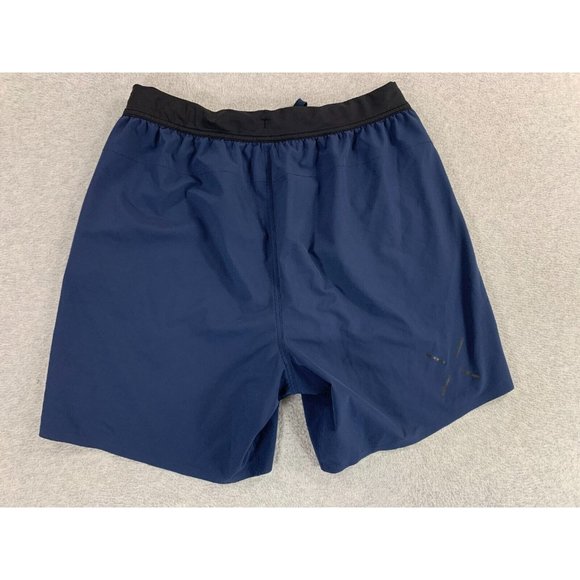 Ten Thousand Unlined Athletic Running Training Shorts (Men's Medium) Blue - Picture 8 of 8